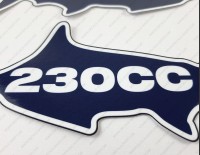 Sea Fox 230CC Boat Logo Decal Set of 2 x 8.25"